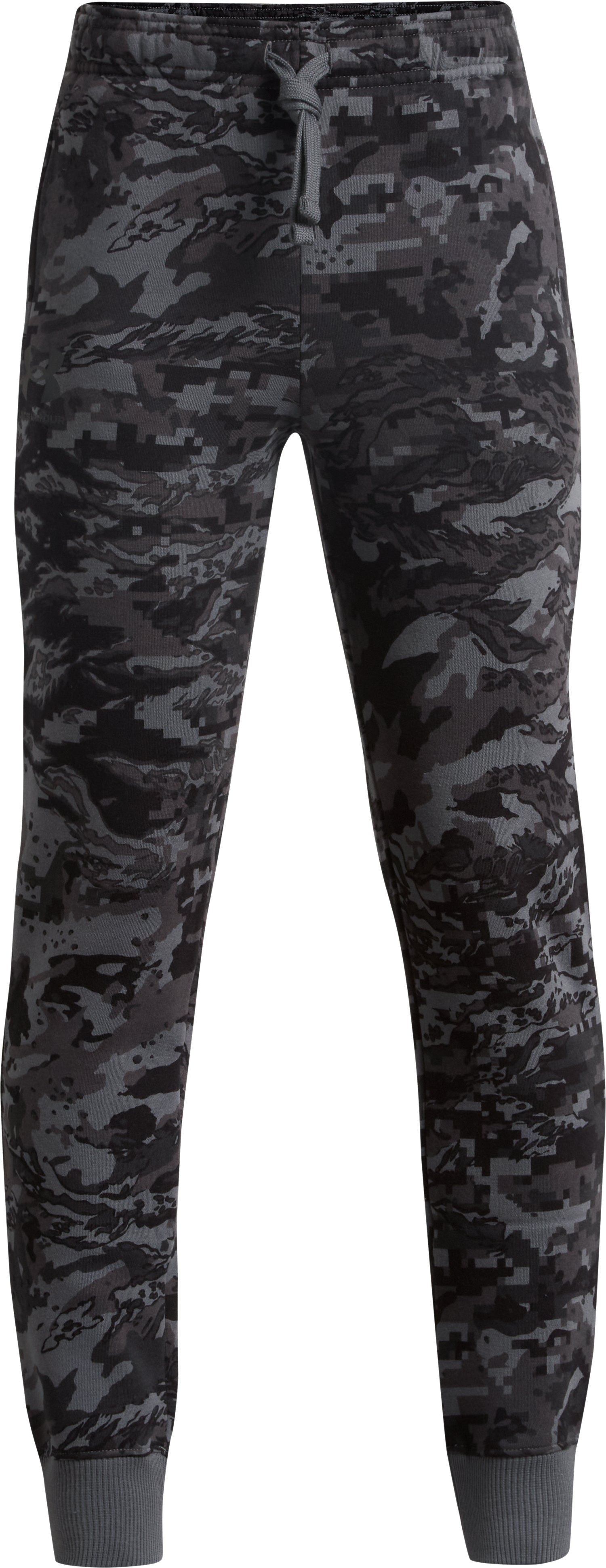 UA Rival Fleece ABC Camo Boys' Joggers 4