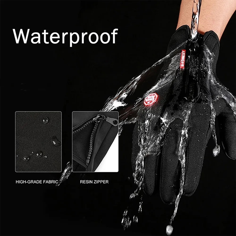 Touch Screen Thermal Ski Winter Gloves 4