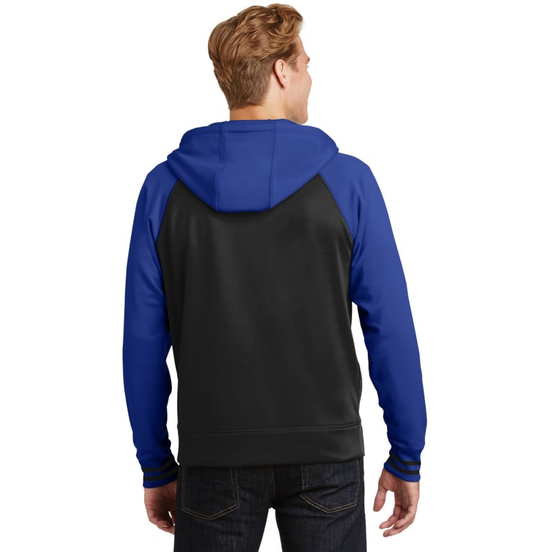 Sport-Tek Sport-Wick Varsity Fleece Full-Zip Hooded Jacket. 11