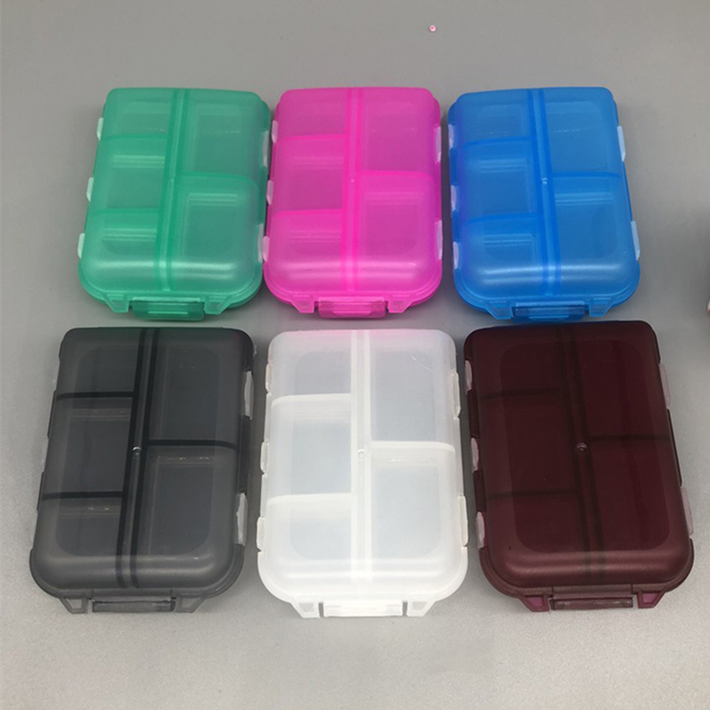 10 Grids Pill Cases Portable Travel Pill Organizer Box 6