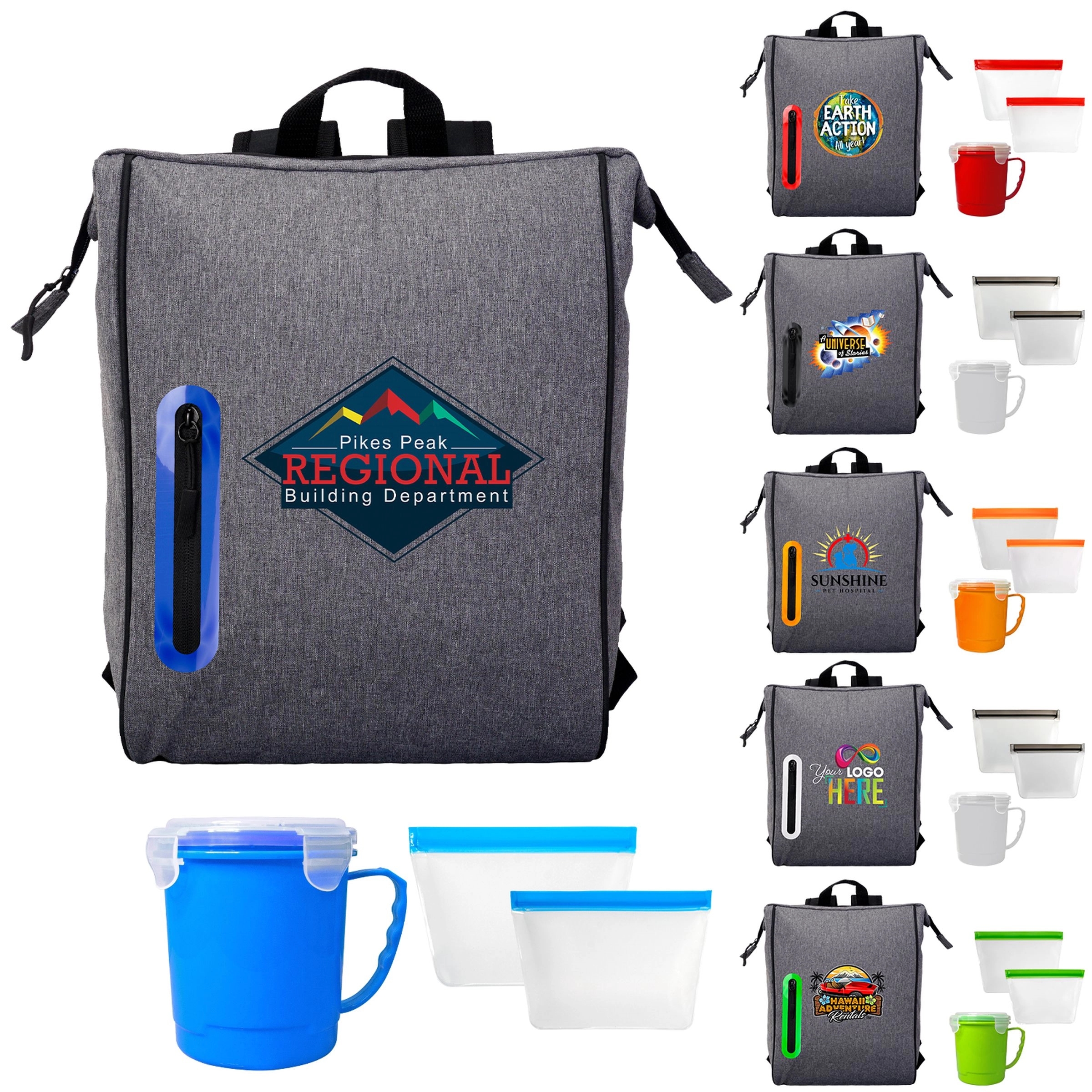 Nesting Storage Oval Lunch Cooler