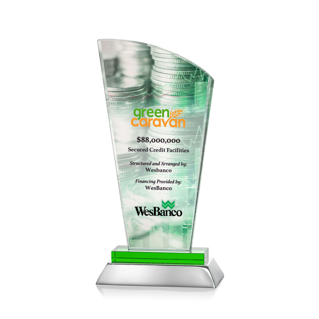 Hansen VividPrint™ Award - Green 10