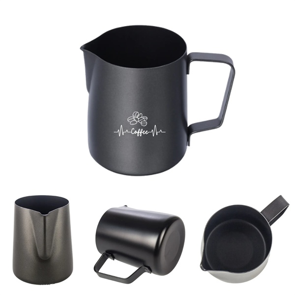 12oz Stainless Steel Milk Frothing Pitcher 2