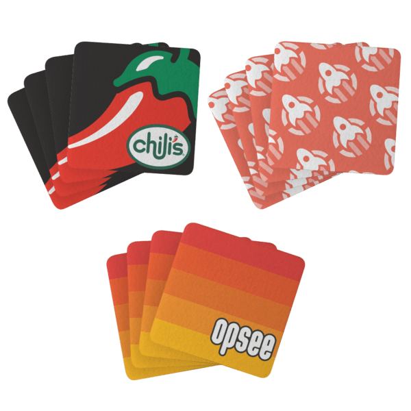 Kings Dye-Sublimated Felt Coasters (Set of 4) 2