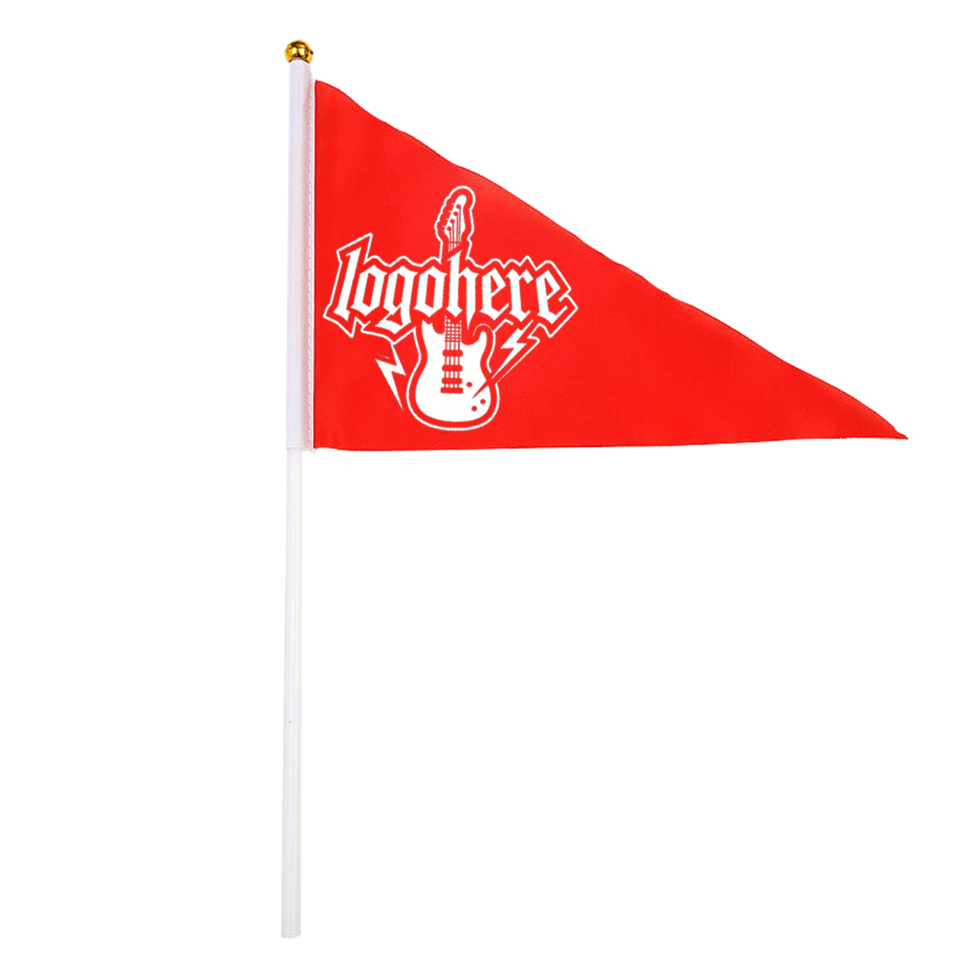 Personalized Polyester Triangle Hand Flag 4