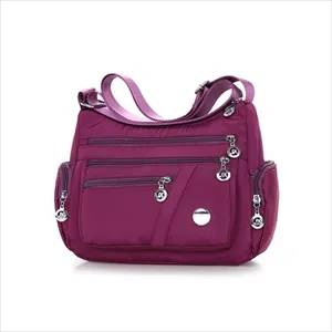 Nylon Multi-Pocket Crossbody Bag 12