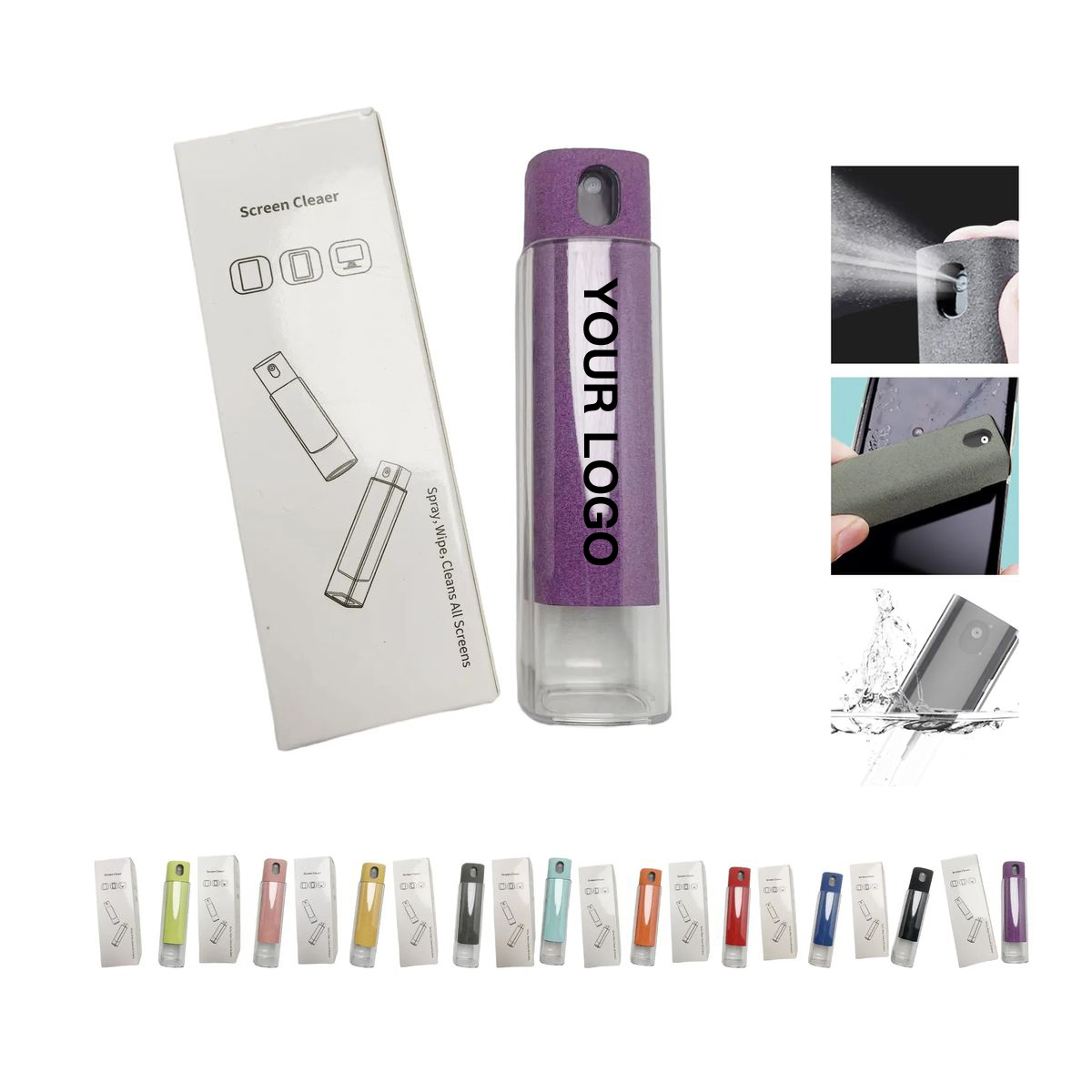 ABS Screen Sanitizer with Full Color Imprint 1