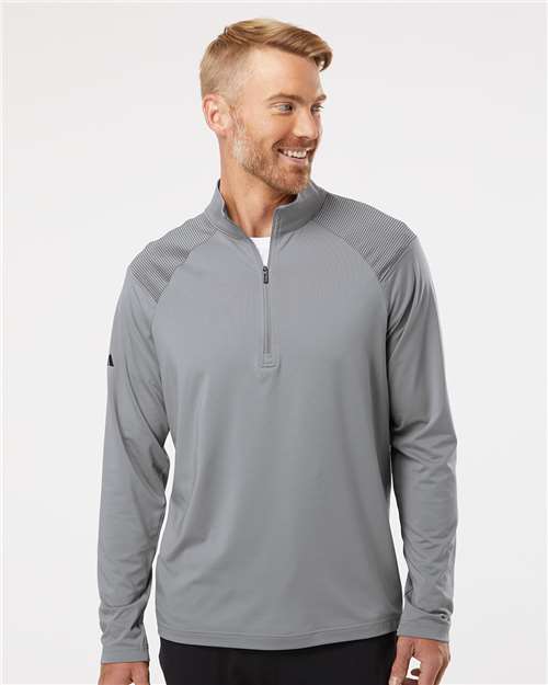 Men's Ultimate365 Lightweight Shoulder Stripe Quarter-Zip Pullover - A520 46