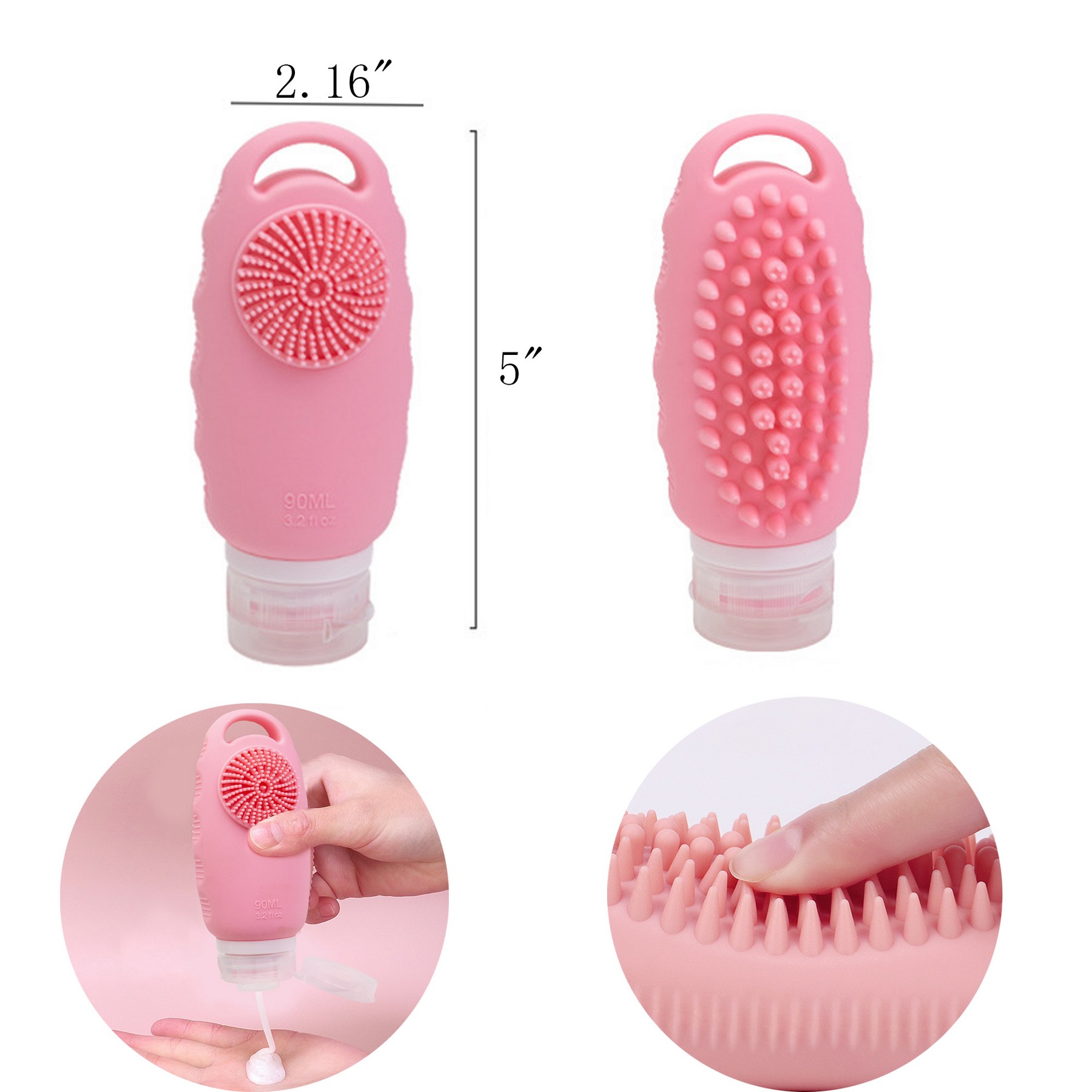 Silicone Travel Bottles for Toiletries 3