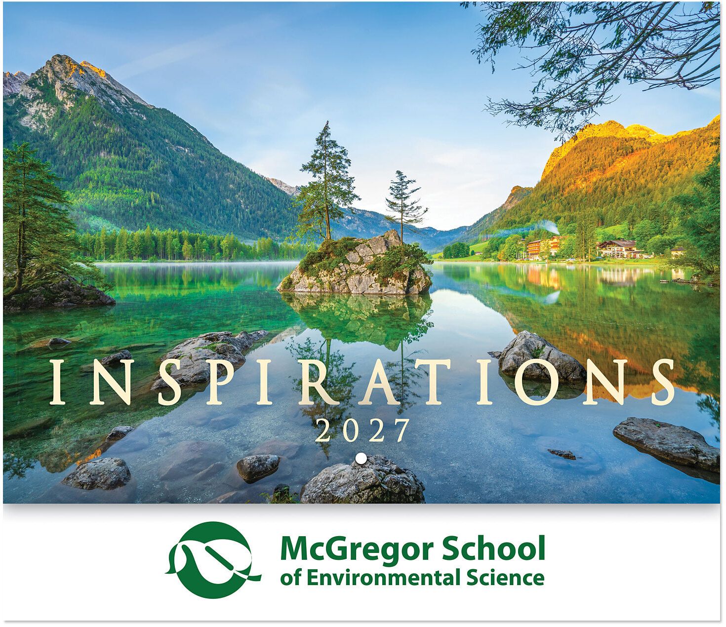 INSPIRATIONS STAPLED WALL CALENDAR 12