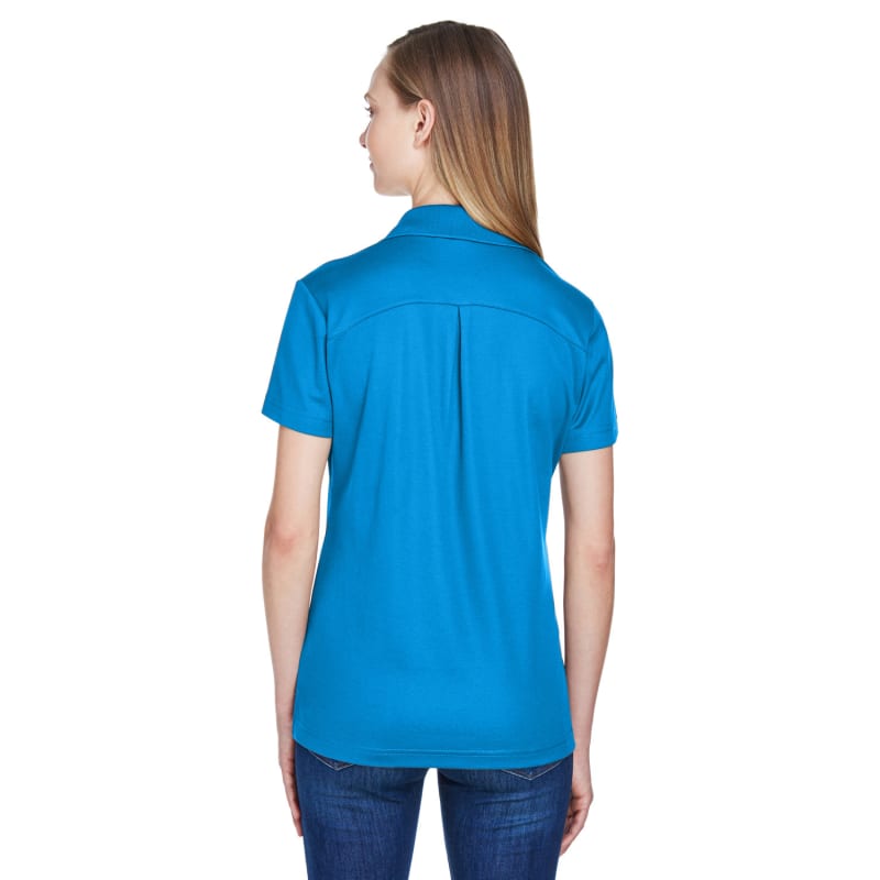 Devon & Jones CrownLux Performance™ Ladies' Plaited Polo 21