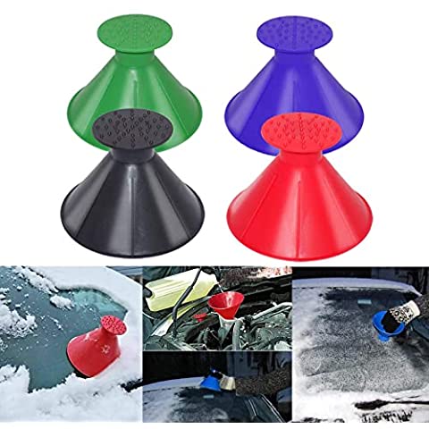 Magical Scrape Multifunctional Car Windshield Snow Remover / Funnel 7