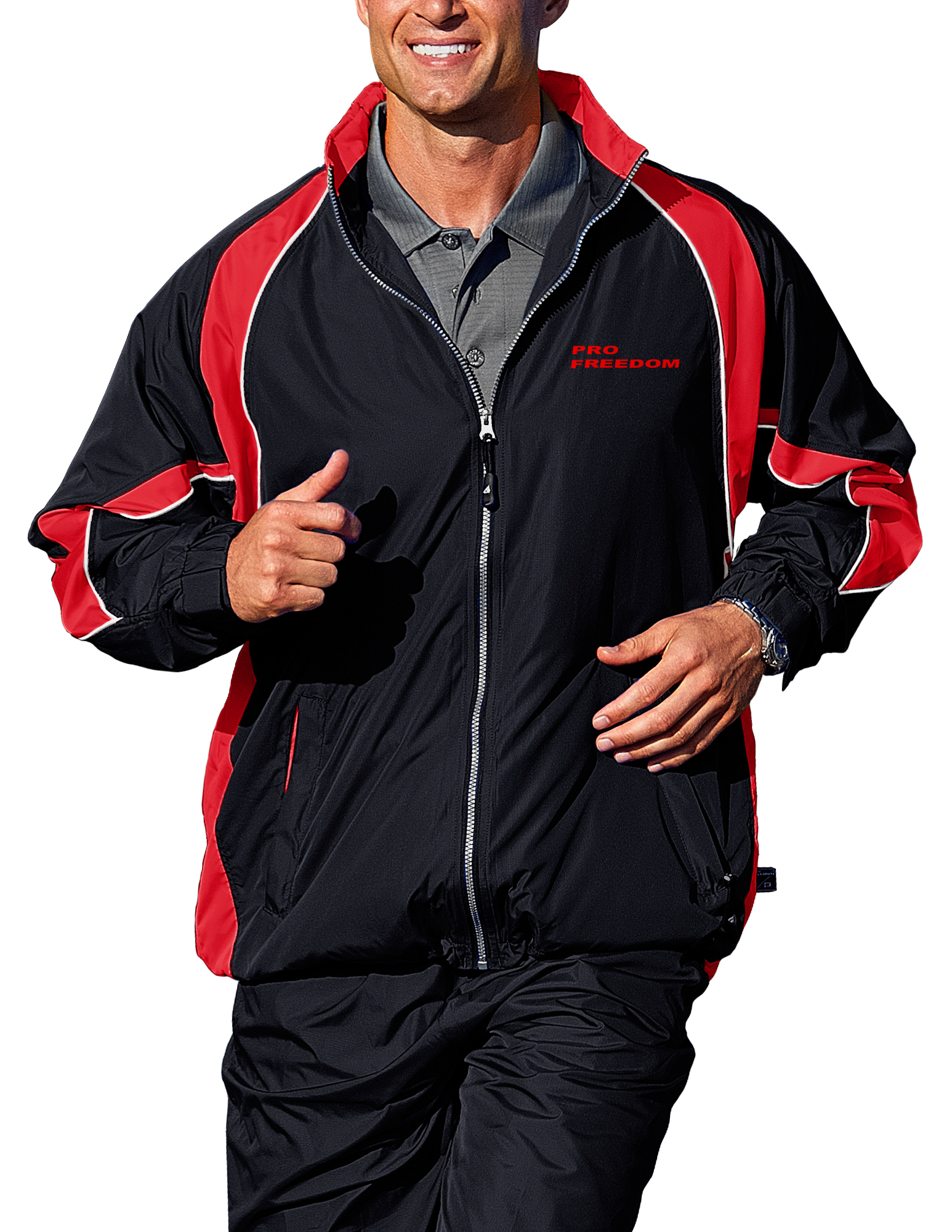 Unisex Pro-Freedom Mini Rip Stop Warm-Up Jacket 10