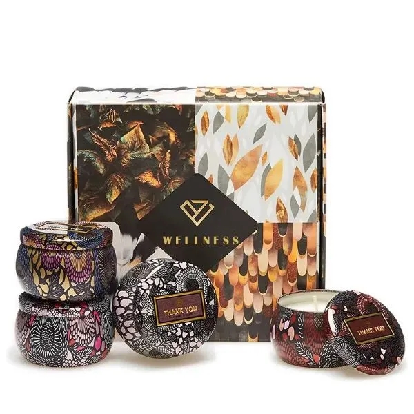 Custom Candle Set Gift Box 5