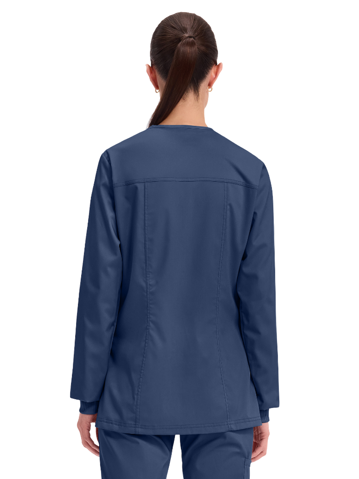 Cherokee - Workwear Revolution - Women's 3-Pocket Snap Front Jacket 8