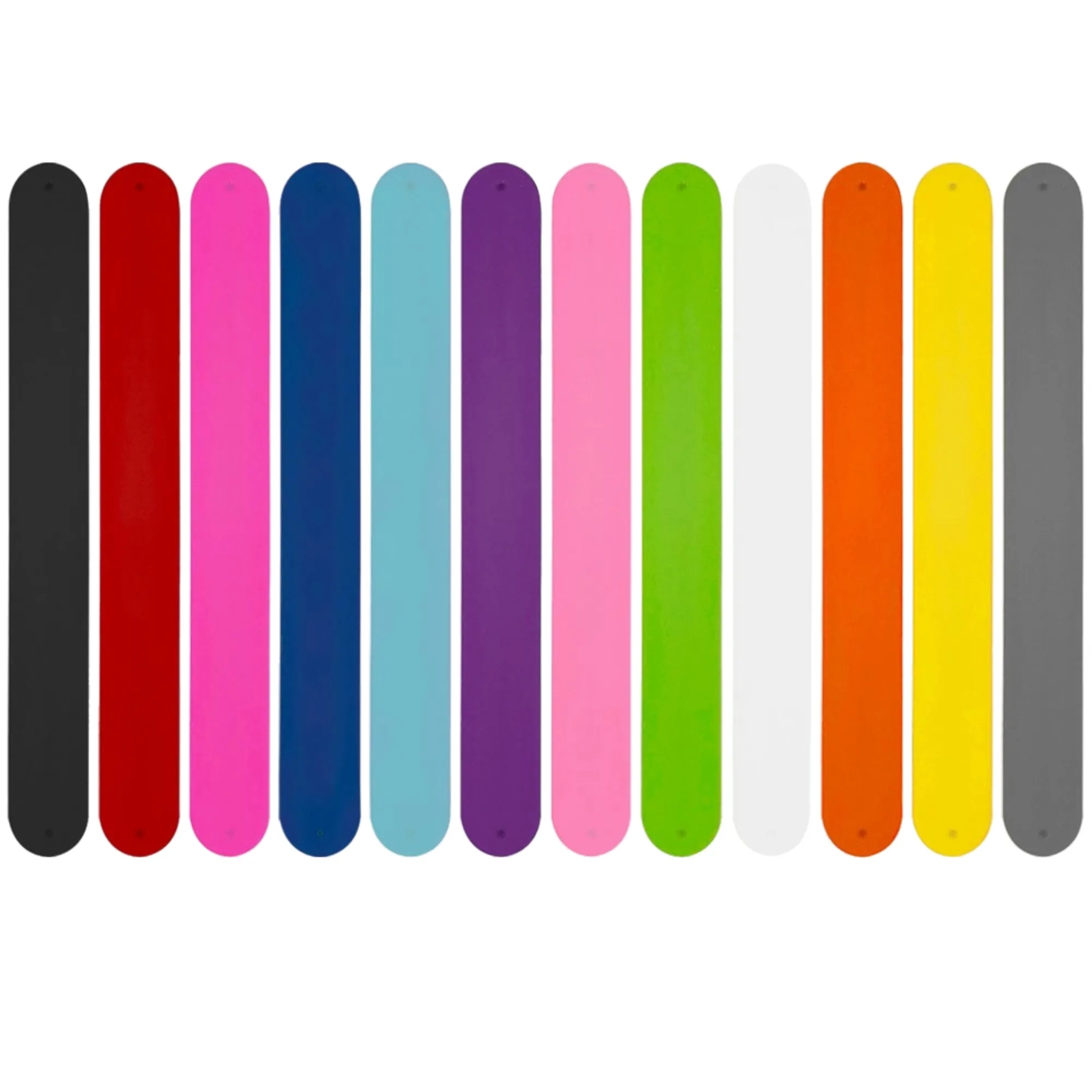 Reusable Silicone Slap Bracelet Wrap Band Wrist Strap 2