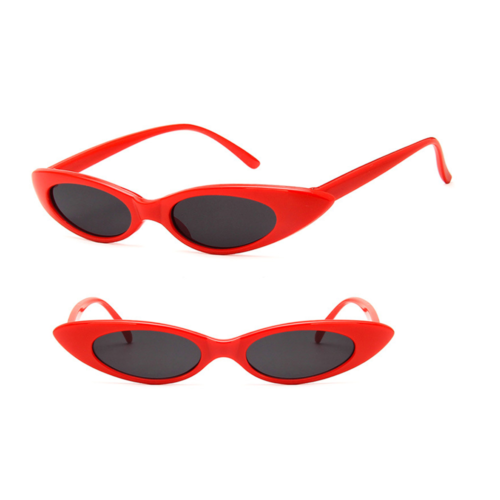 Oval cat eye retro sunglasses 7
