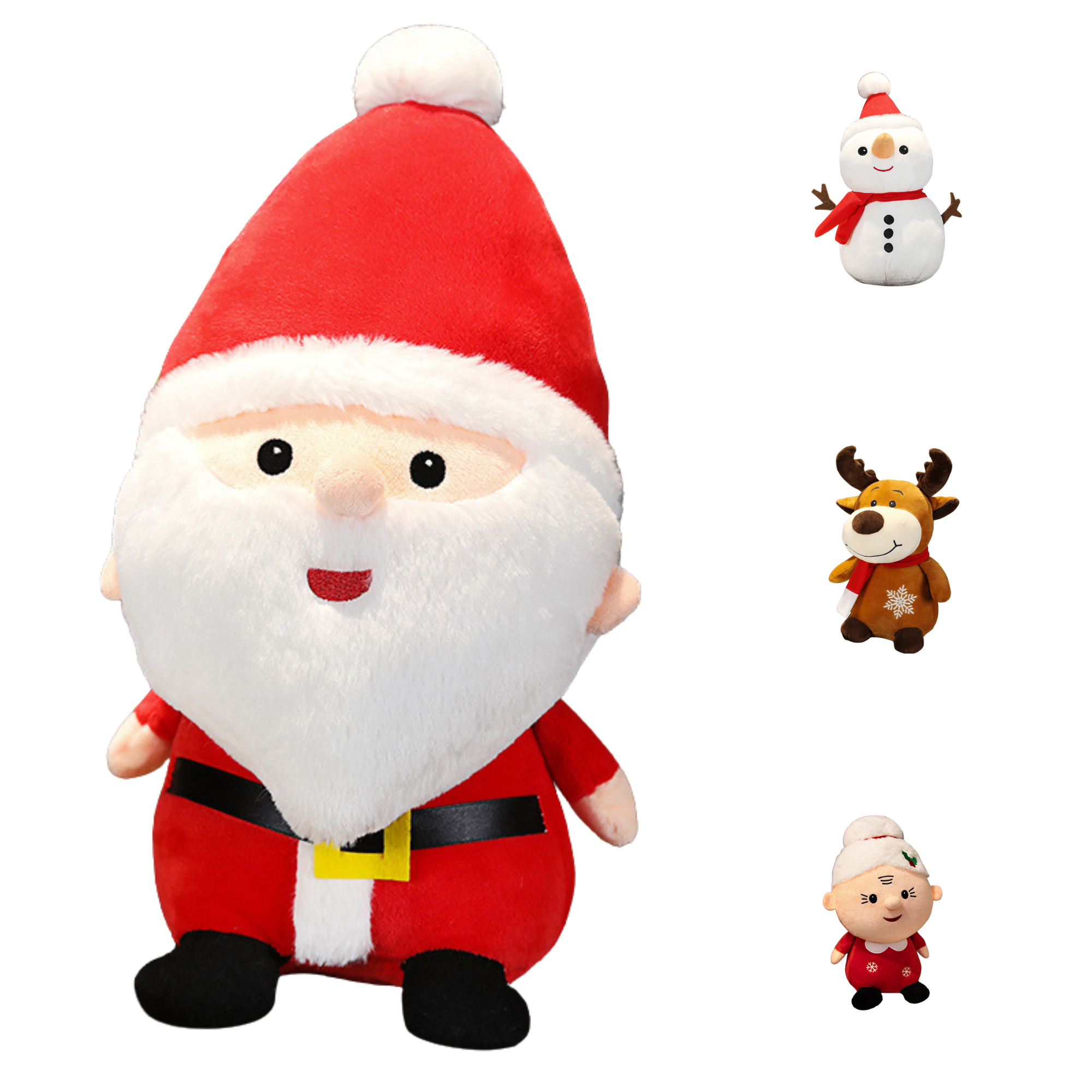 MOQ 50 Snowman Plush Toy Doll 2