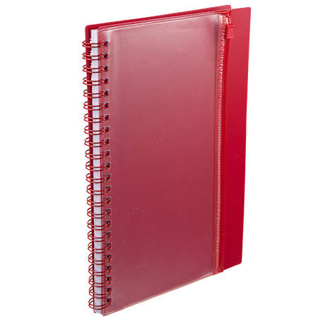5.5" x 8.5" Spiral Notebook with Clear Pocket 170