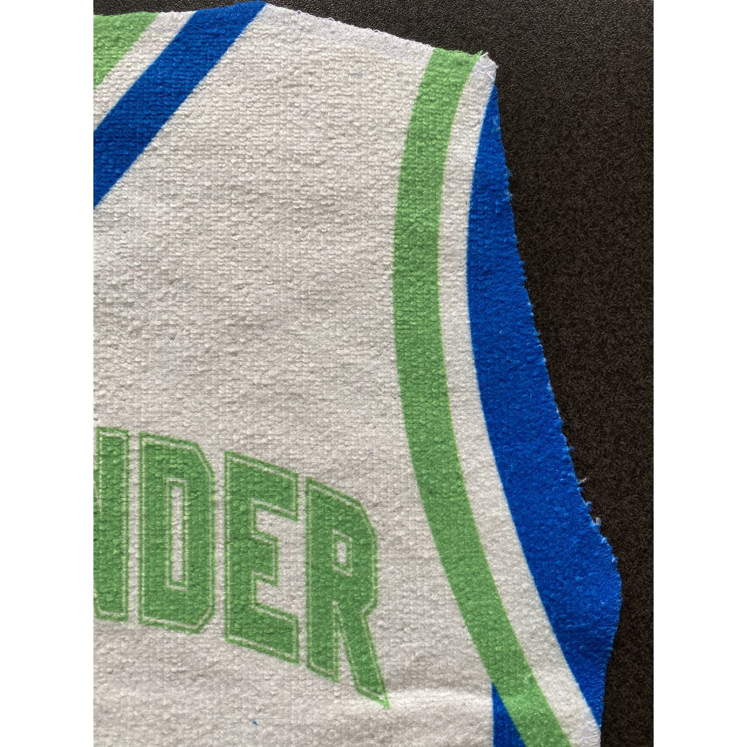 Basketball Jersey Rally Towel w/ Full Bleed Custom Sublimation 5