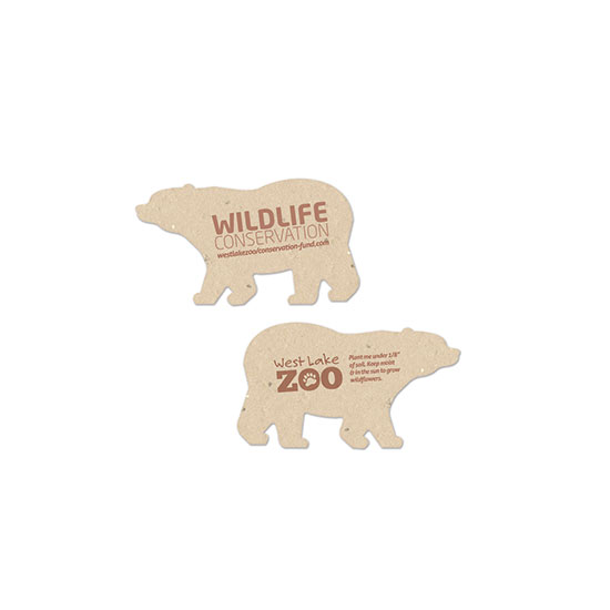Wildlife Conservation Plantable Bear Shapes 1