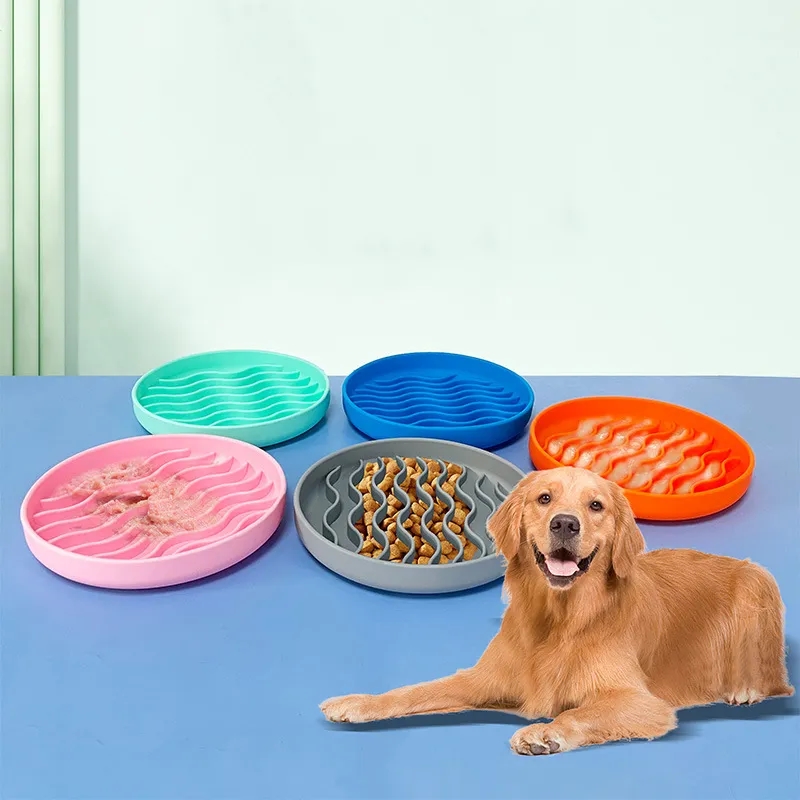 Silicone Dog Slow Feeding Bowl 3