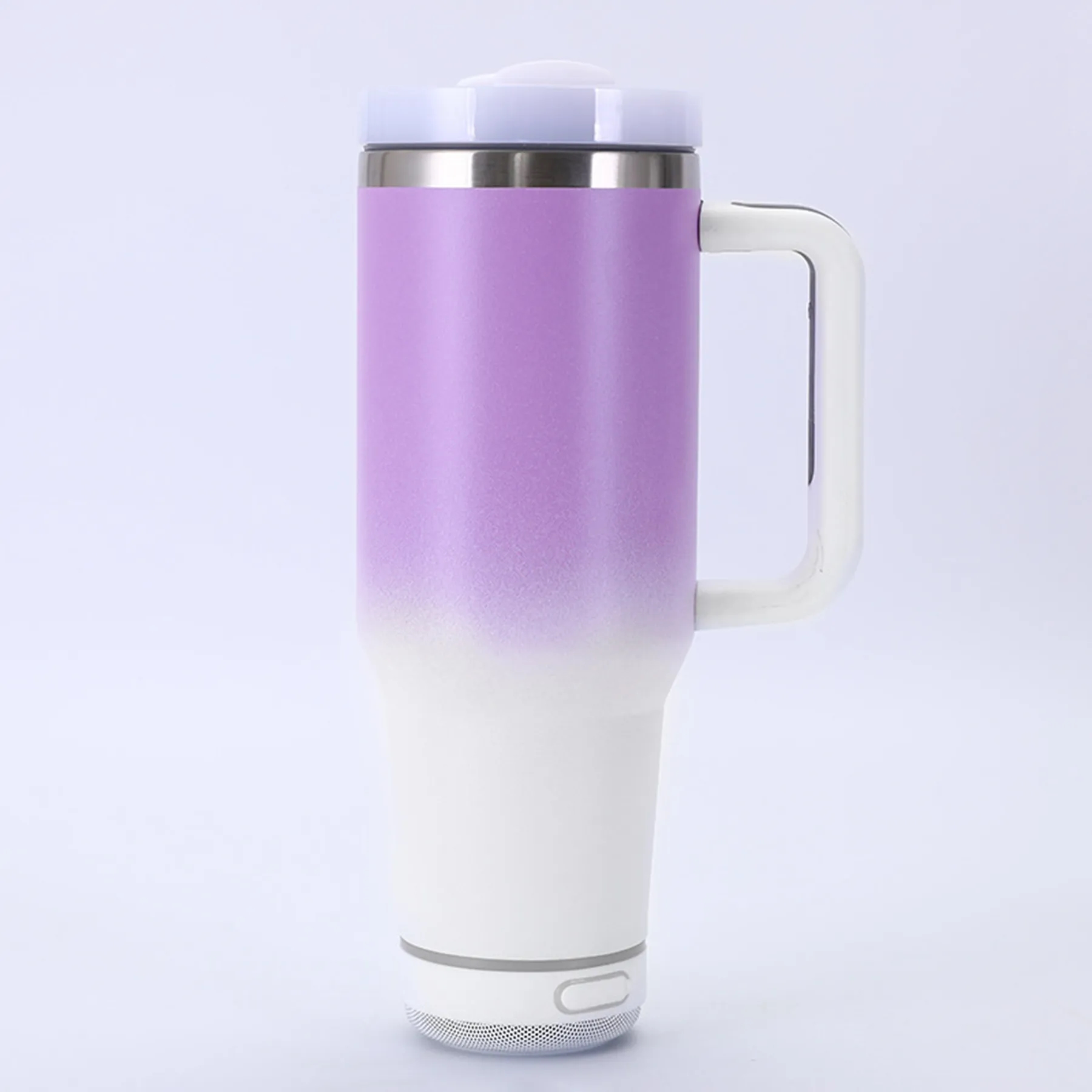 40 Oz. Wireless Speaker Stainless Steel Tumbler with Handle 10