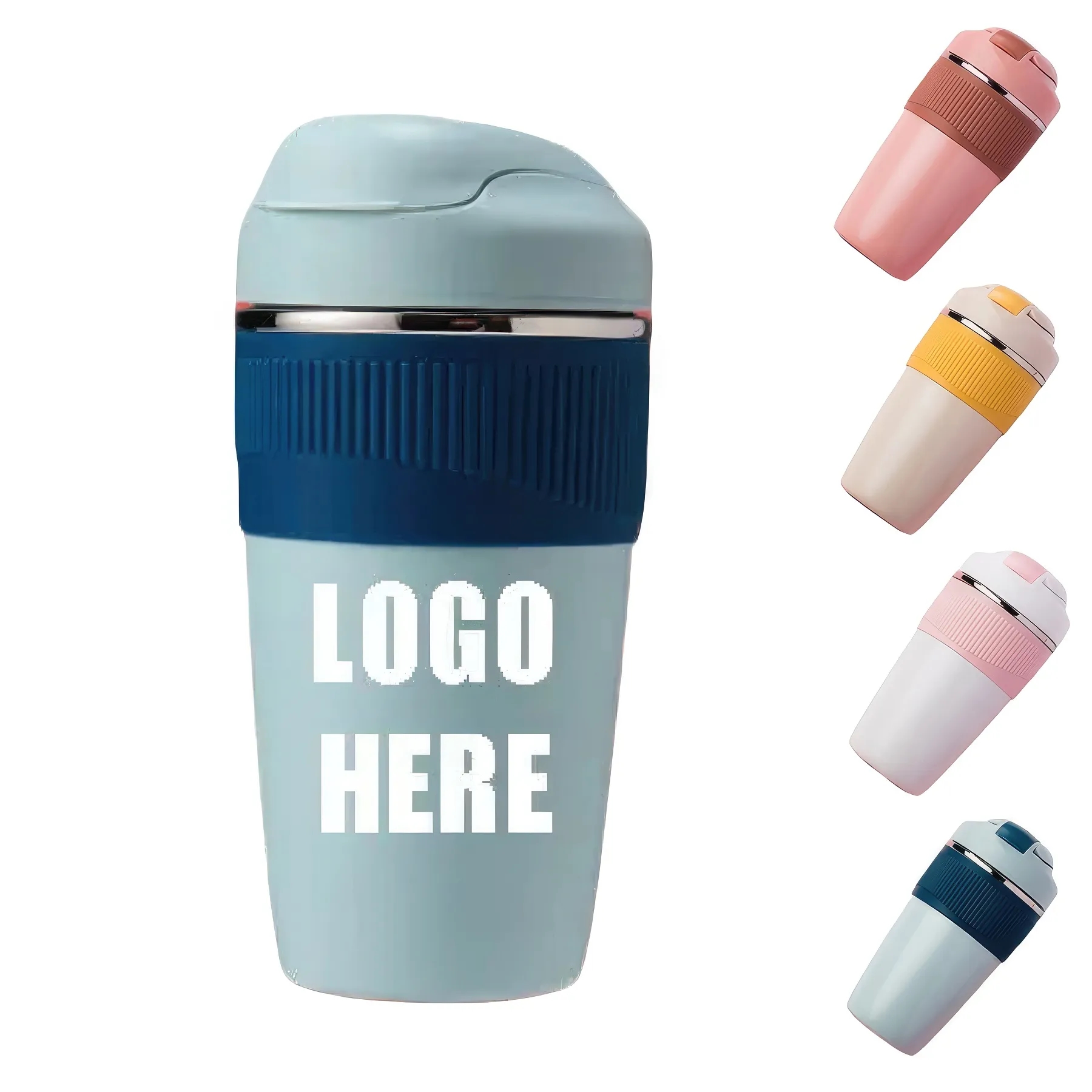 Custom 15 oz Stainless Steel Travel Coffee Mug 1