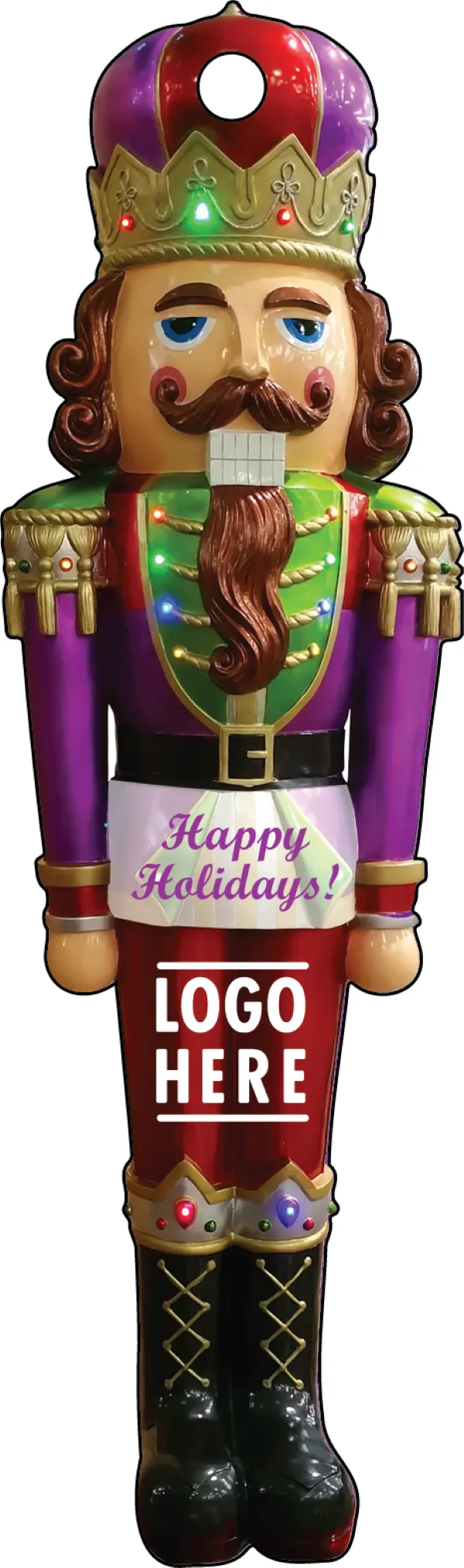 1/4" Recycled Wood Ornaments-Nutcracker