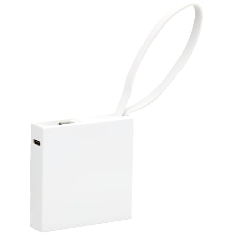 Recycled ABS 2000 mAh Power Bank with Type-C Cable 43