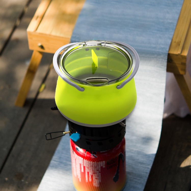 Travel silicone folding water bottle 1