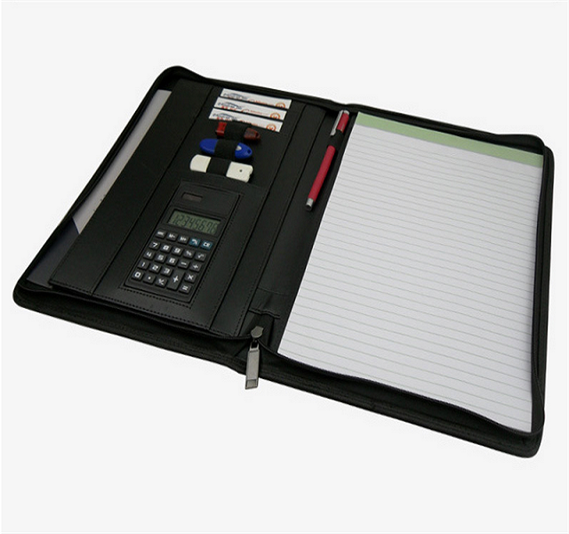 PU Leather A4 Notebook with Calculator 5