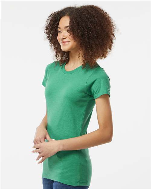 Women's Premium Cotton Blend T-Shirt - 542 57