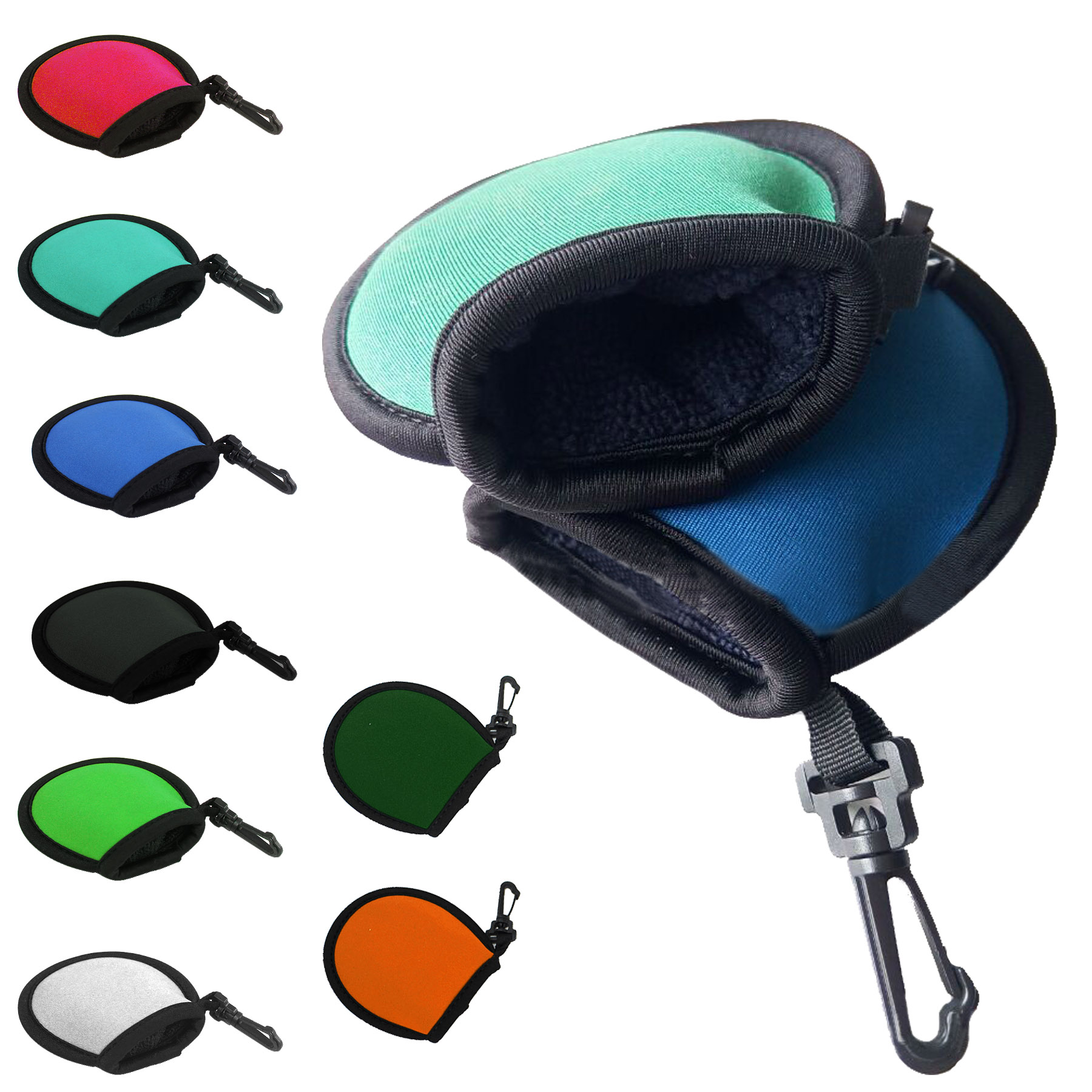 Golf Ball Cleaning Pouch With Clip 1