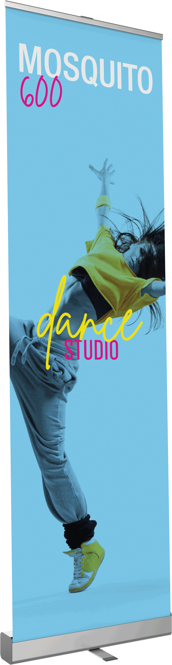 Mosquito 600 Silver Banner Stand 1