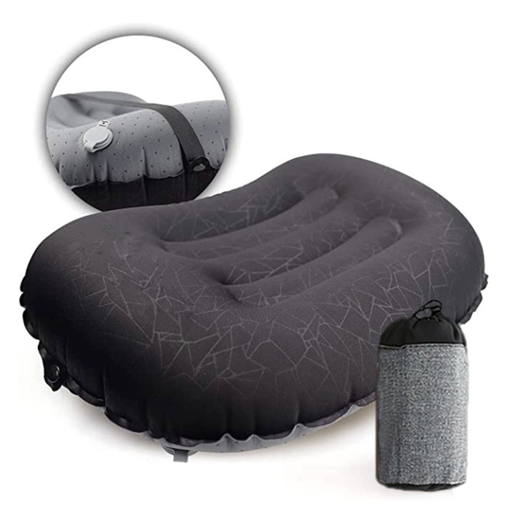 Outdoor Convenient Storage Inflatable Pillow 4