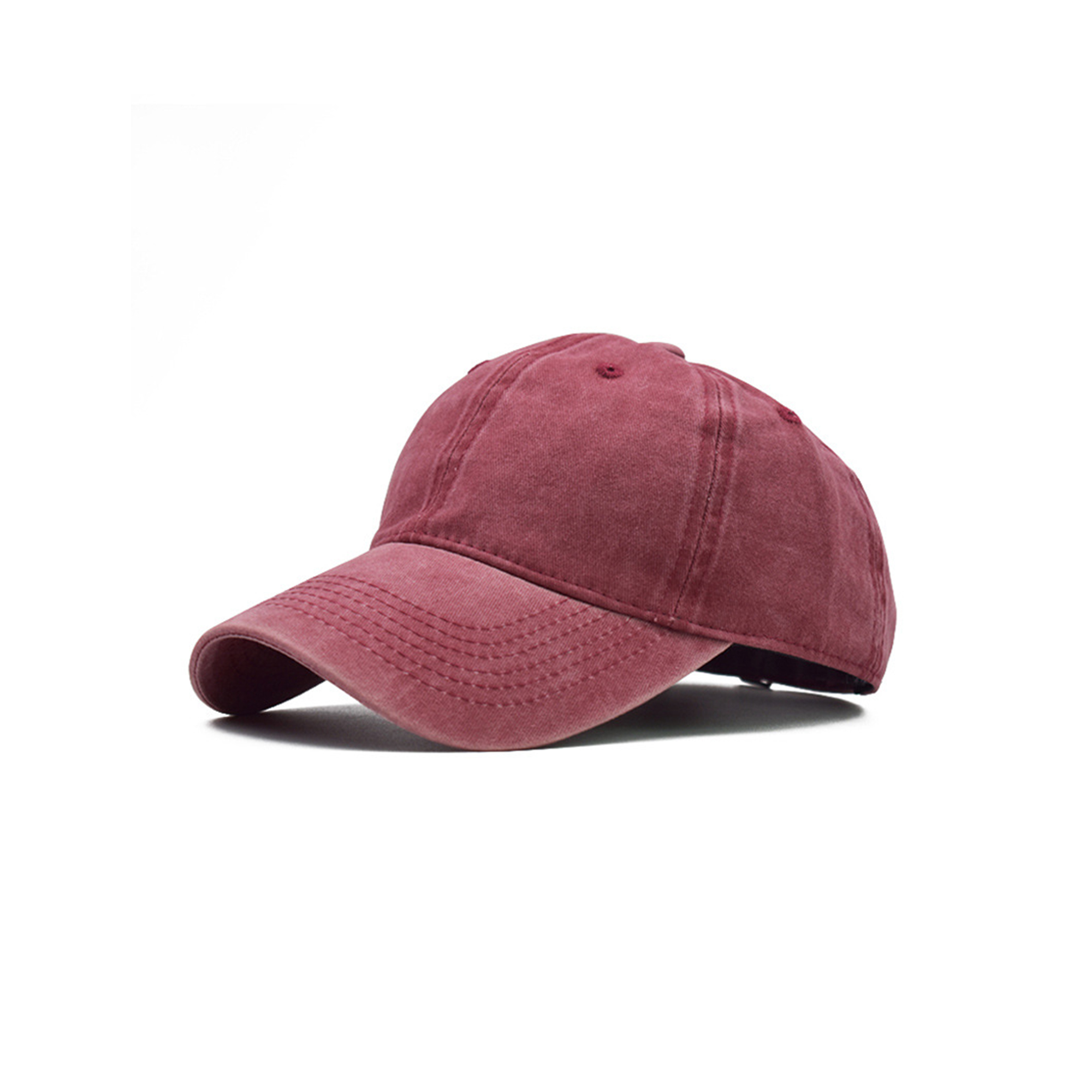 Cotton Vintage Washed Adjustable Buckle Hat 17