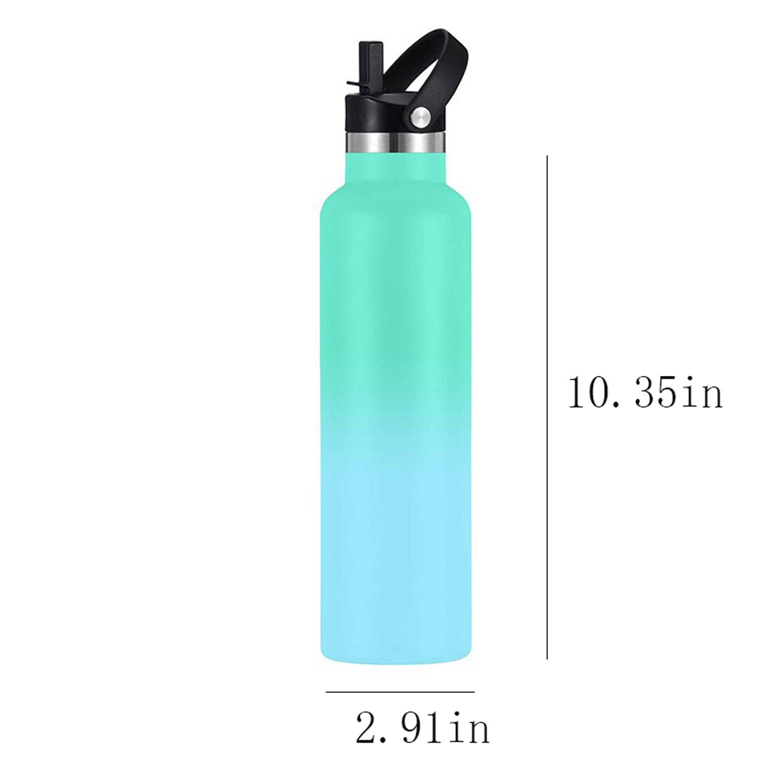 24oz Stainless Steel Insulated Water Bottle, custom water bottle with logo imprint 8