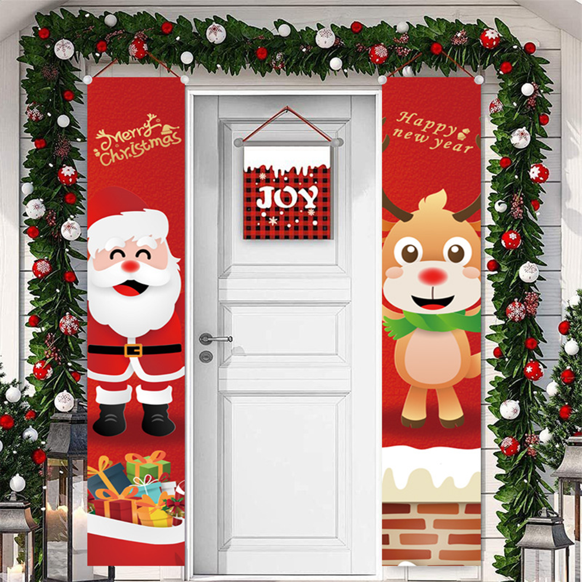 Custom Christmas Decorative Couplets 3