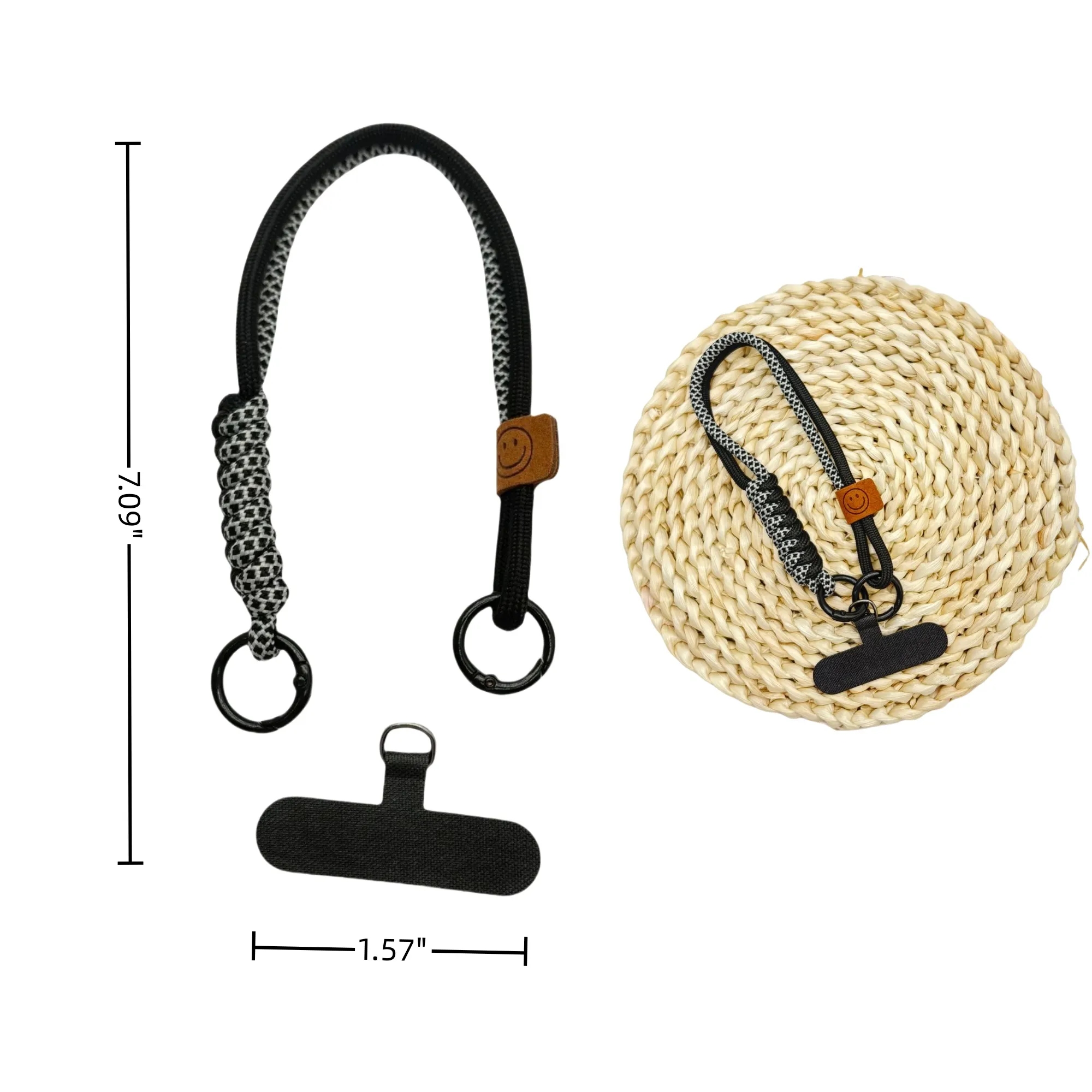 Woven Mobile Lanyard Decorative Pendant Corporate Promo 4