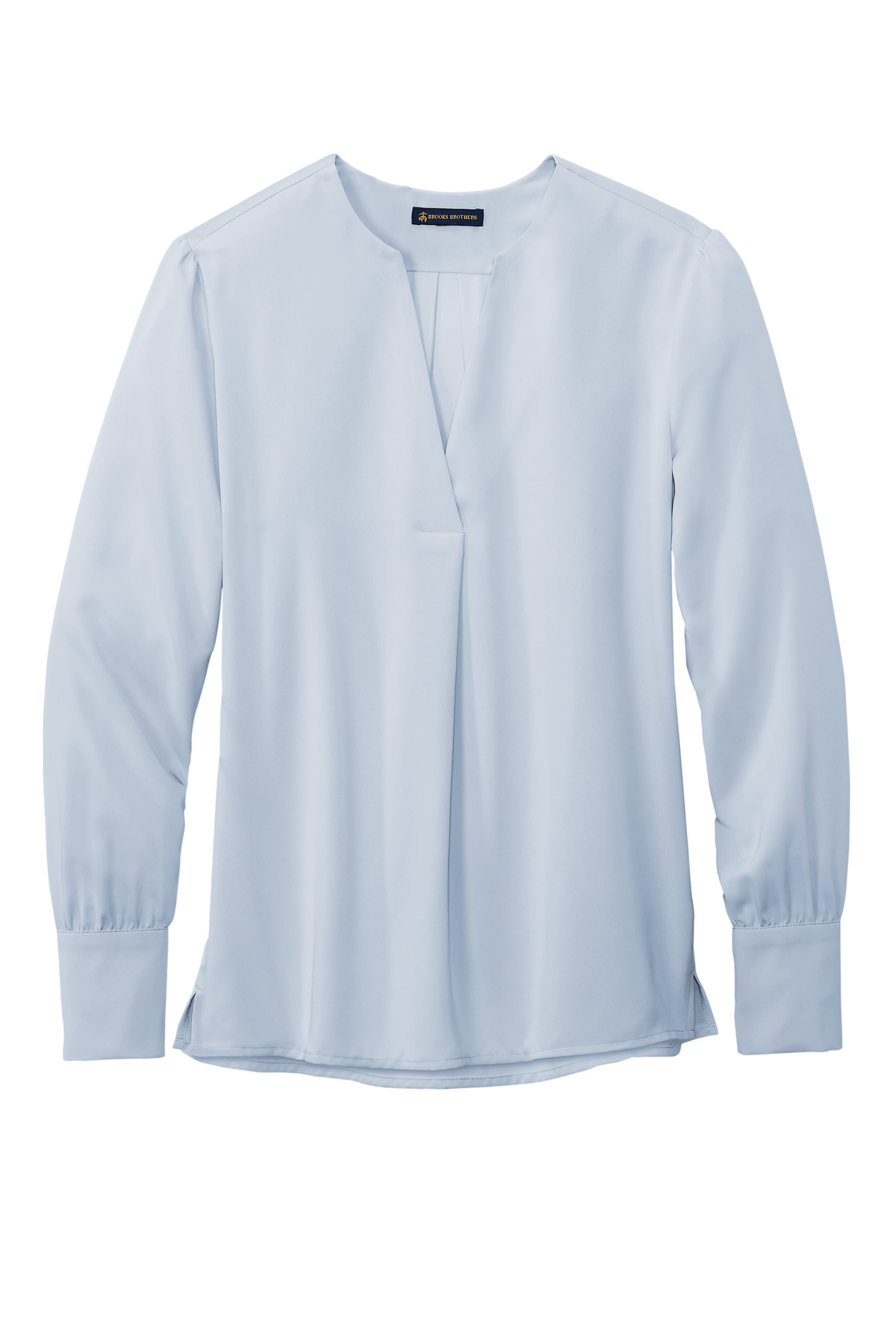 Brooks Brothers Women's Open-Neck Satin Blouse BB18009 11