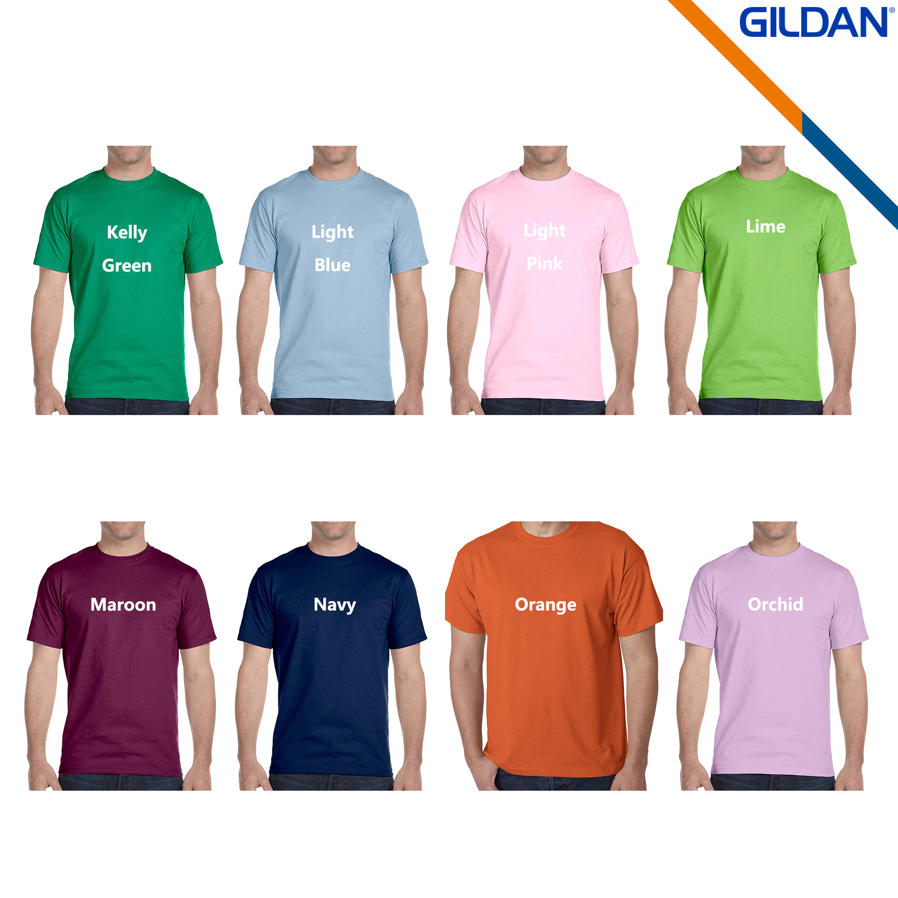 Gildan® 5.6 oz Cotton/Polyester Moisture Wicking T-Shirts 2