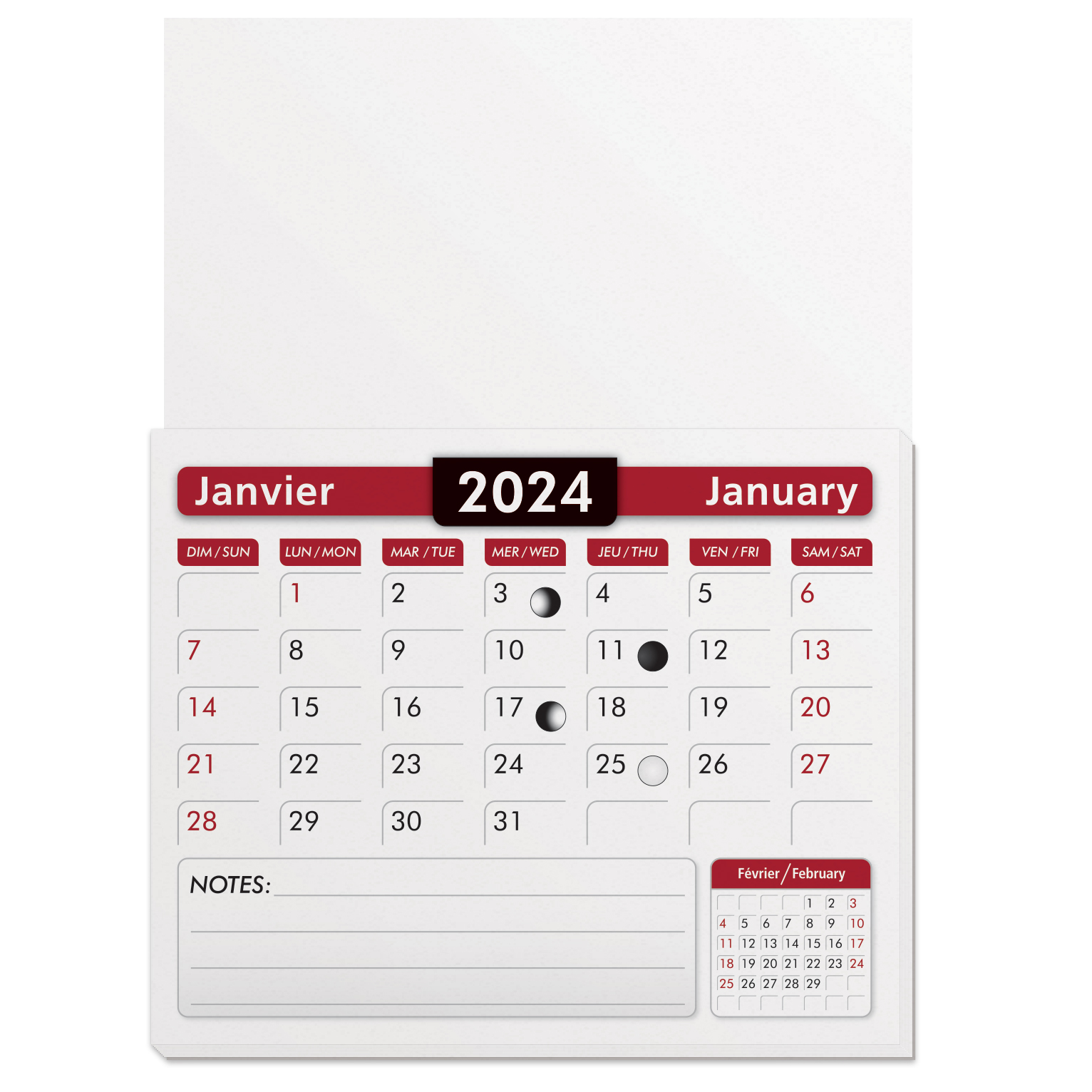 4 Colour Process Decal / Calendar 2