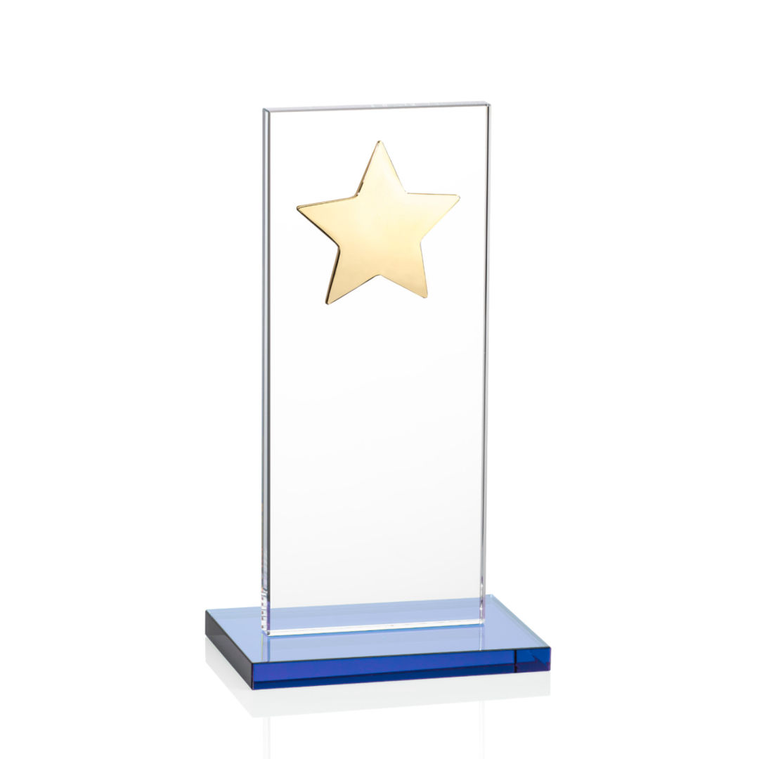 Dallas Star Award - Sky Blue/Gold 10