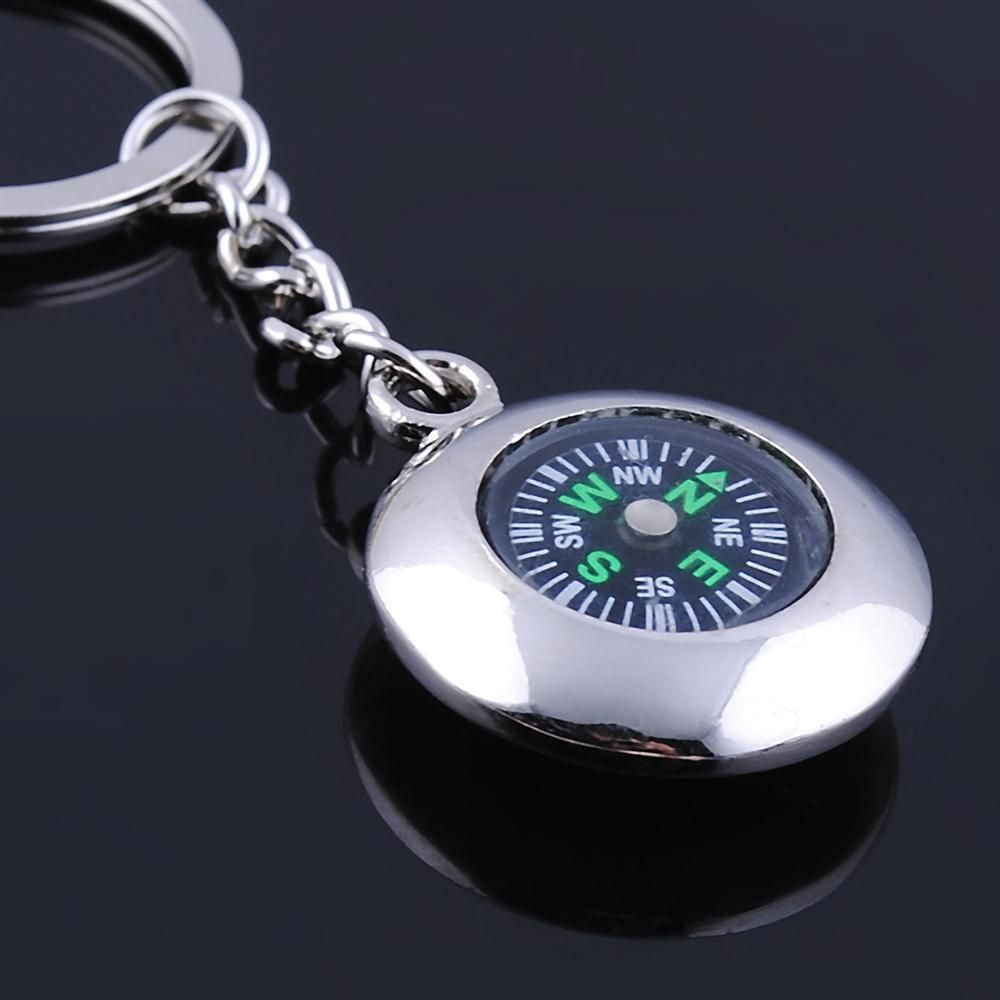 2 in 1 Metal Key Chain and Compass 8