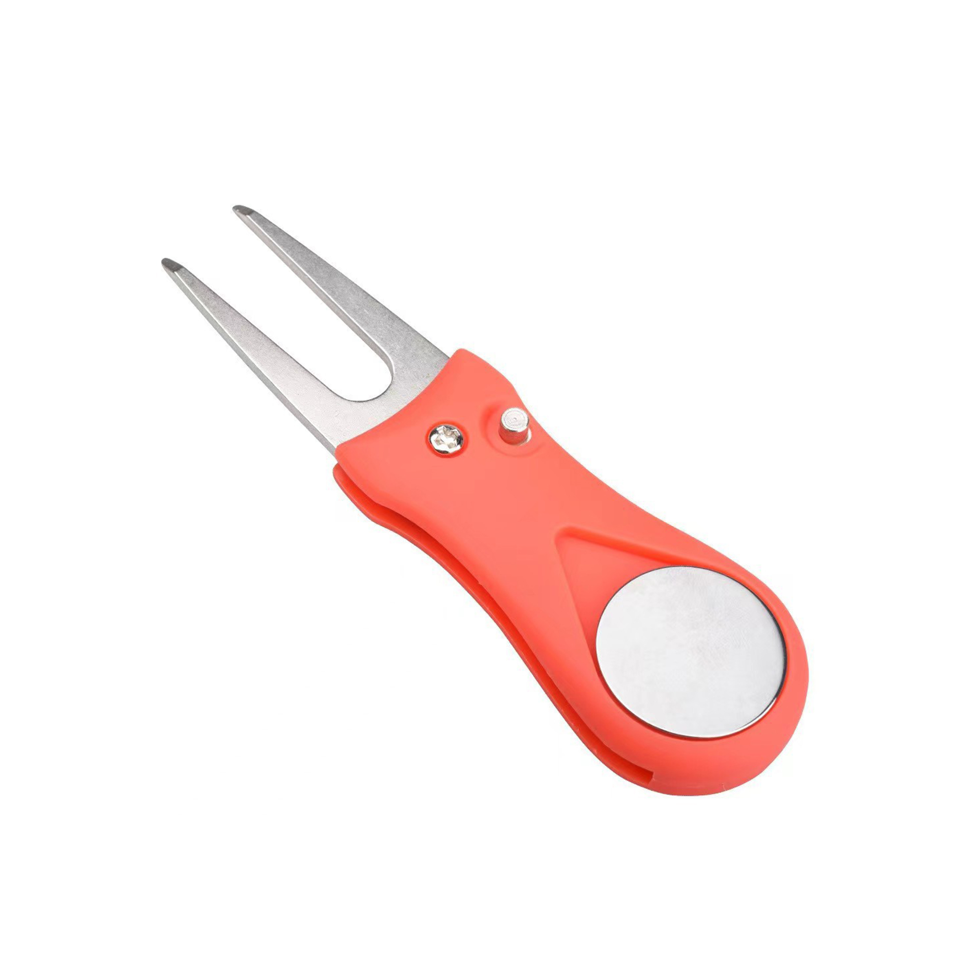 Folding Golf Divot Repair Tool With Ball Mark 4.33" x 1.26" 9