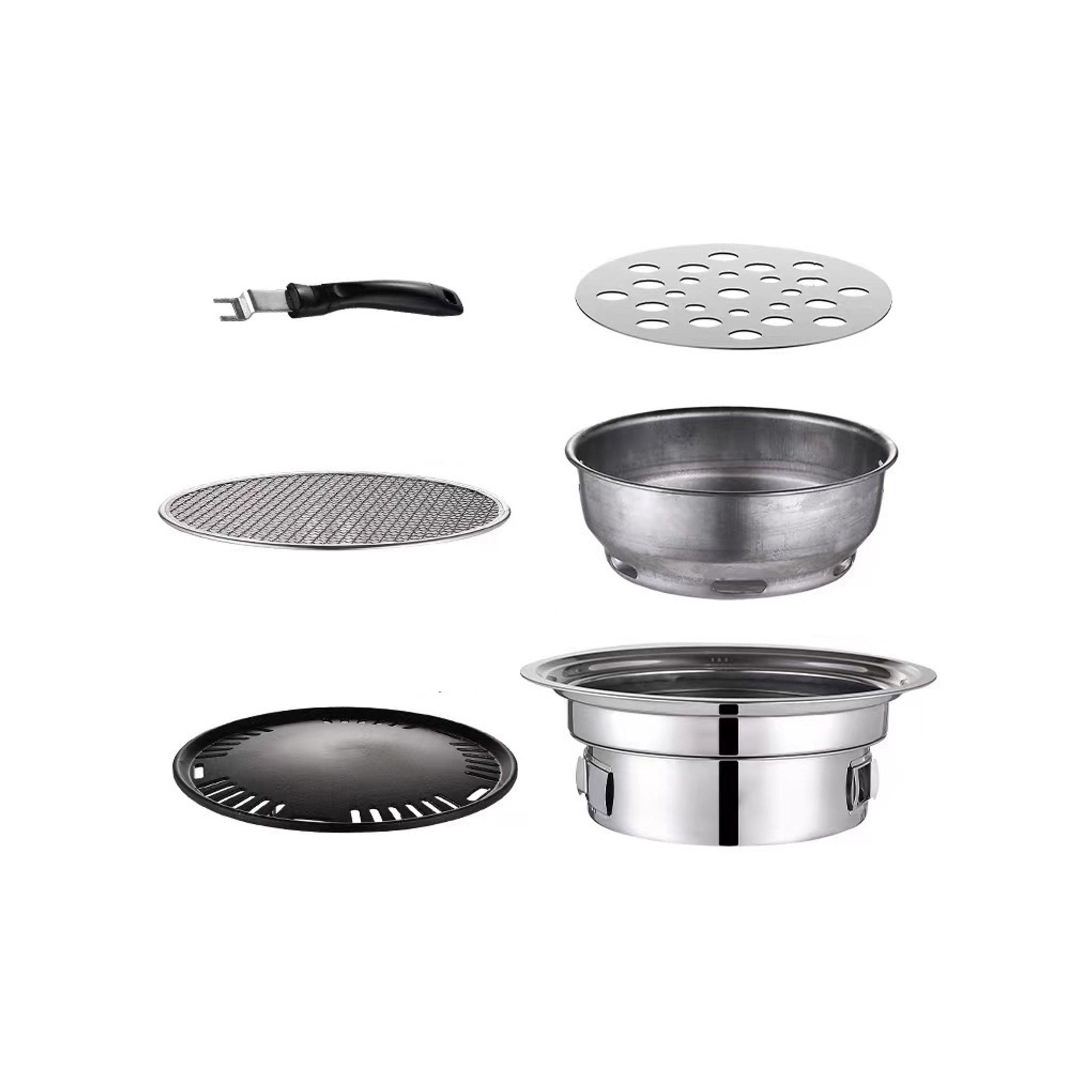 Small Round Korean Grill (direct import) 3