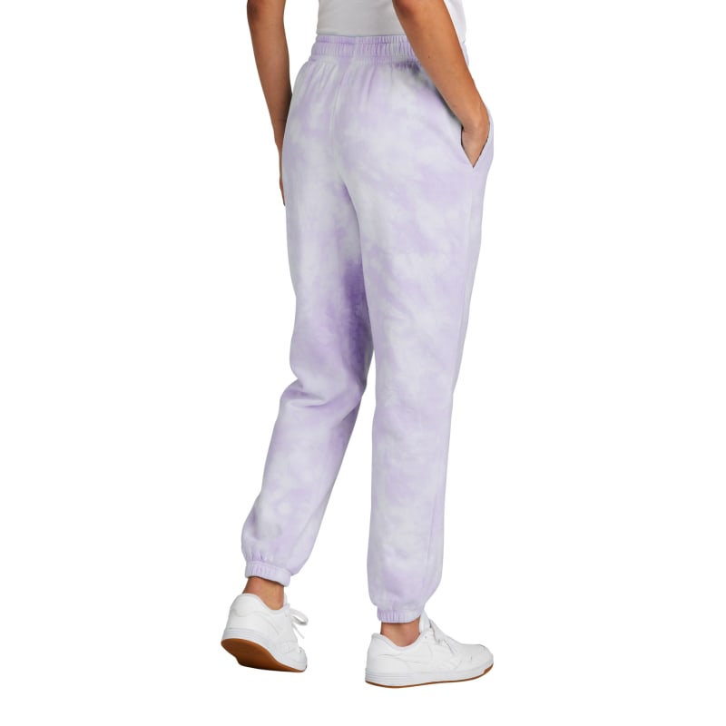 Port & Company Women's Beach Wash Cloud Tie-Dye Sweatpant 3