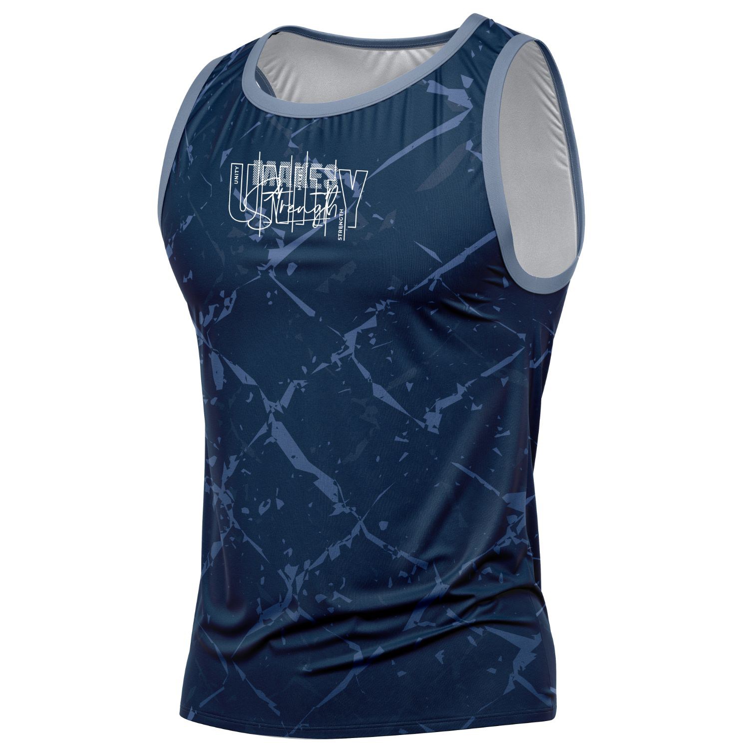 Unisex 160 GSM Brushed Milk Silk Sublimation Tank Top 4