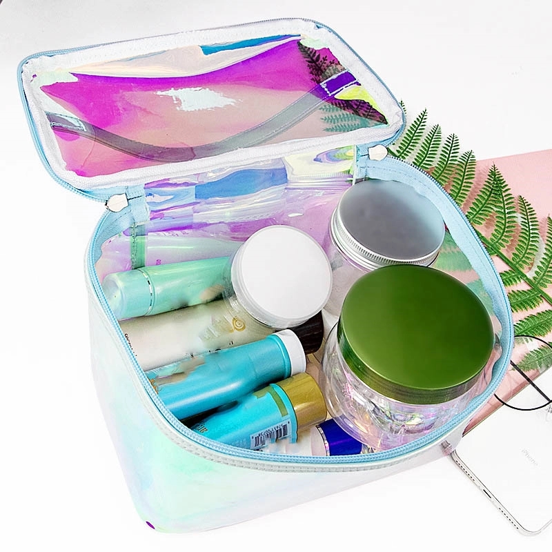 TPU Portable Travel Toiletry Bag & Makeup Cosmetic Organizer 3